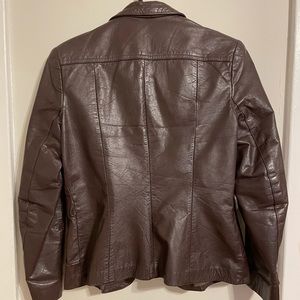 Women's Brown Leather Jacket